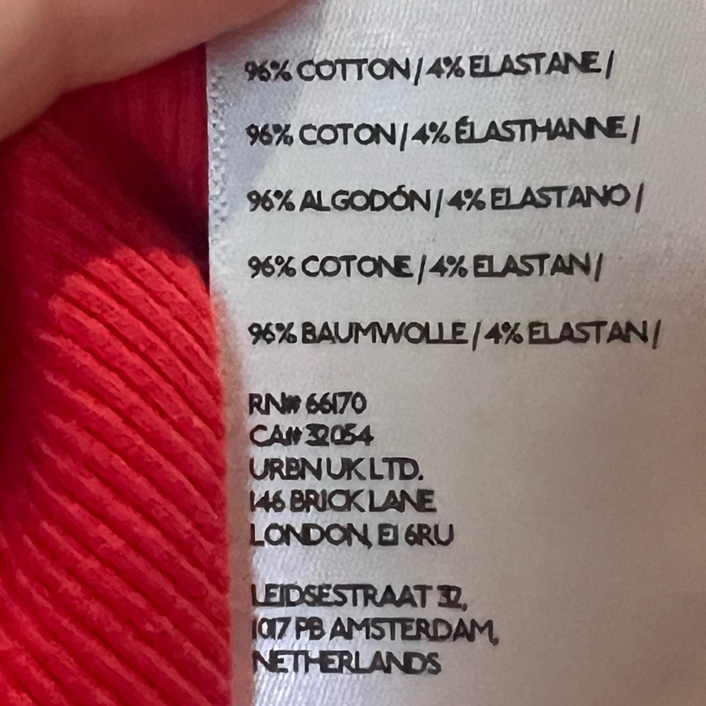 Anthropologie Maeve long sleeve ribbed tee XS - Picture 5 of 5